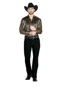 Pantalon Centenario Zd-1008 Mezclilla Negro 44840