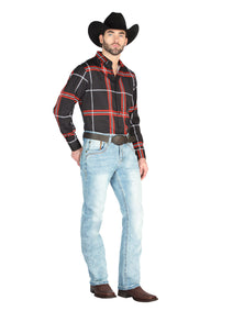 Pantalon Centenario Zd-1008 Mezclilla Azul Claro 44842