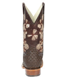Bota Vaquera Rodeo Mujer El General Piel Bovino Petatillo/Crazy Café - Modelo 44855