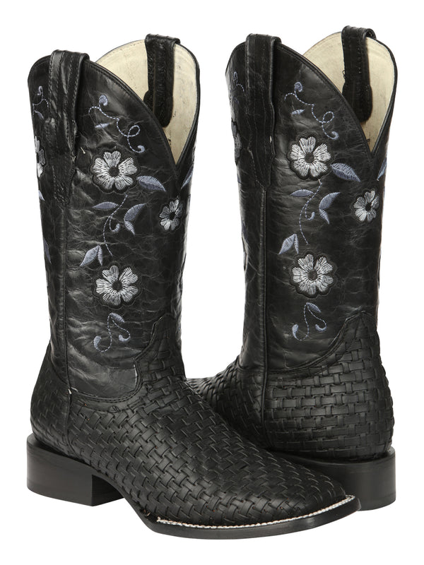 el General Dama Rodeo Botas Petatillo - Negro 44856