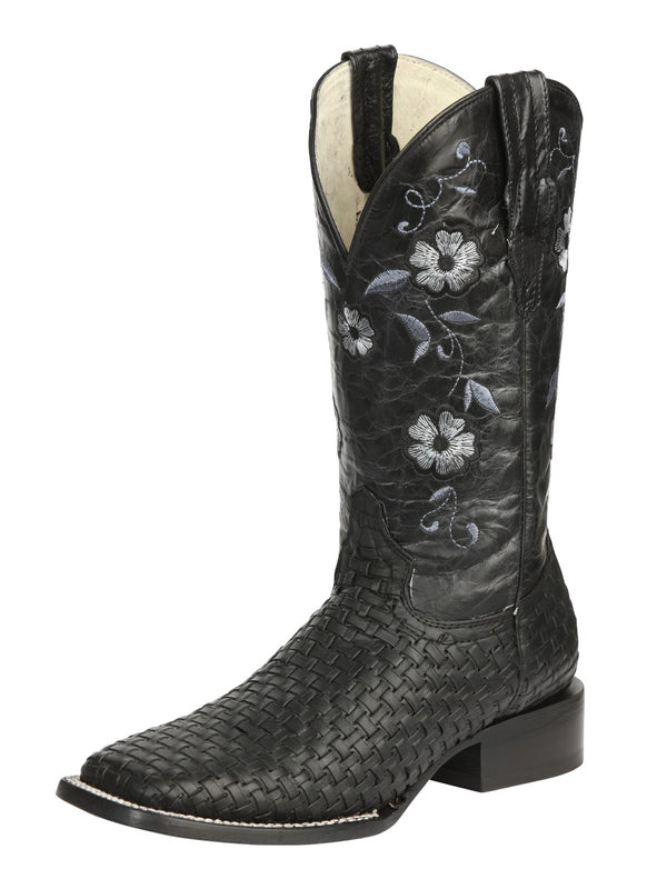 el General Dama Rodeo Botas Petatillo - Negro 44856