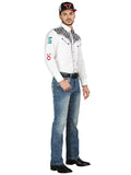 Pantalón de Mezclilla de Hombre Centenario Bootcut en Mezclilla Color Azul 44965