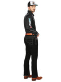 Pantalón de Mezclilla de Hombre Centenario Bootcut en Mezclilla Color Negro 44966