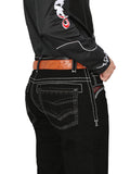 Pantalón de Mezclilla de Hombre Centenario Bootcut en Mezclilla Color Negro 44966