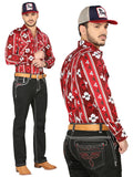 Pantalón de Mezclilla de Hombre Centenario Bootcut en Mezclilla Color Negro 44968