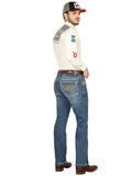 Pantalón de Mezclilla de Hombre Centenario Bootcut en Mezclilla Color Azul 44969