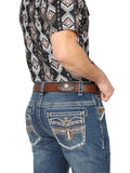 Pantalón de Mezclilla de Hombre Centenario Bootcut en Mezclilla Color Azul 44970