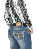 Pantalón de Mezclilla de Hombre Centenario Bootcut en Mezclilla Color Azul 44971