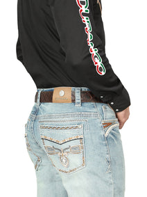 Centenario Bootcut Mezclilla Pantalón de Mezclilla - Light Azul 44975