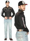 Pantalón de Mezclilla de Hombre Centenario Bootcut en Mezclilla Color Azul 44975