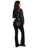 Pantalón de Mezclilla de Mujer Centenario Bootcut en Mezclilla Color Negro 45026