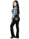 Pantalón de Mezclilla de Mujer Centenario Bootcut en Mezclilla Color Negro 45028