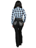 Pantalón de Mezclilla de Mujer Centenario Bootcut en Mezclilla Color Negro 45028