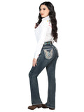 Pantalón de Mezclilla de Mujer Centenario Bootcut en Mezclilla Color Azul 45029