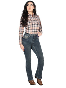 Centenario Bootcut Mezclilla Pantalón de Mezclilla - Oscuro Azul 45031