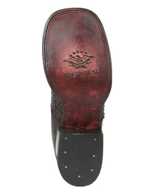 el General Caballero Rodeo Café Petatillo Woven Tobillo Botas 45177