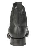 Botín Vaquero de Hombre El General Rodeo Tobillo en Tela Color Negro 45181