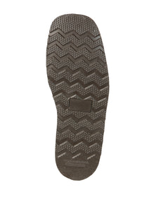 el General Caballero Café Woven Tobillo Botas con Zipper 45184