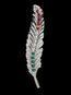 Decorativo Pluma con Stone Detail 45203