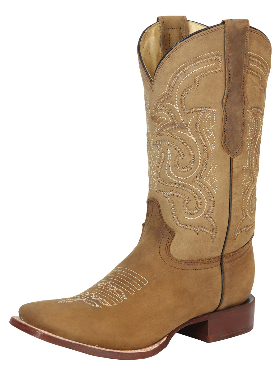 Bota Vaquera de Hombre El General Rodeo en Piel Crazy 45206