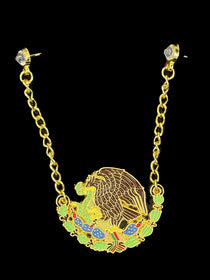 Pin El General Escudo Metal Tricolor 45241