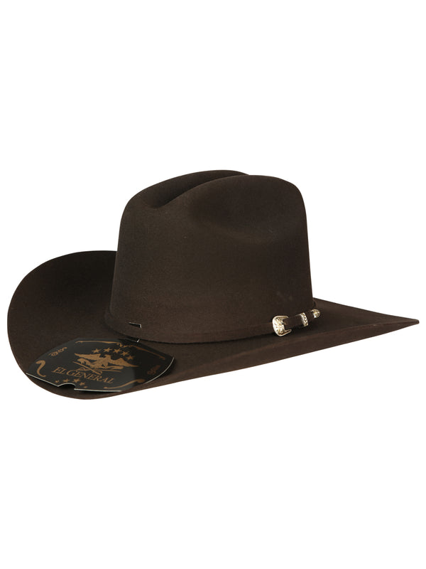 Sombrero Vaquero de Hombre El General Color Chocolate 45250