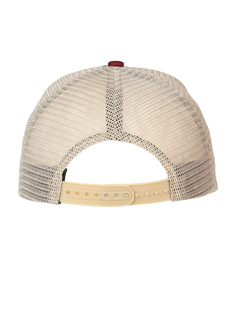 Sombrero Vaquero de Hombre El General en Tela Color Negro/Rojo/Blanco 45251
