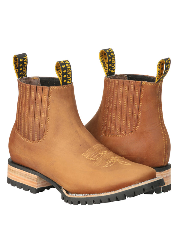 el General Caballero Tobillo Botas - Loco Caballo Papaya 45342