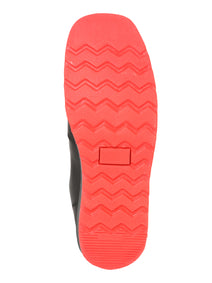 el General Caballero Tobillo Botas con Zipper Woven Petatillo - Negro 45358