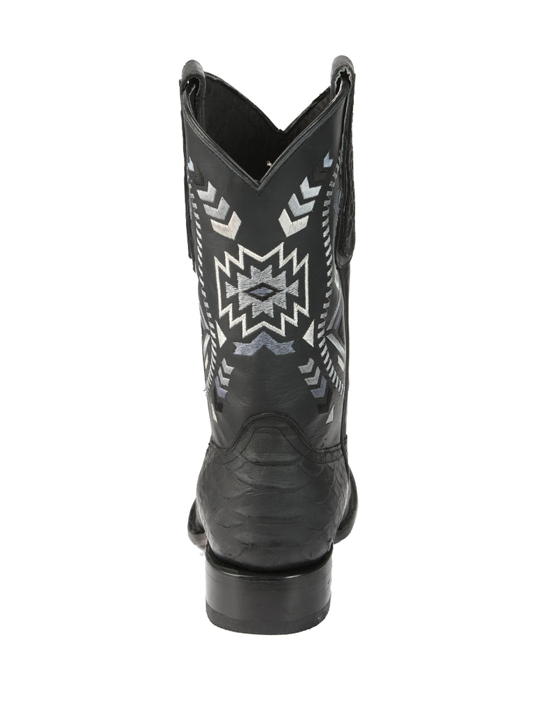 Bota Vaquera de Hombre El General Rodeo en Piel Color Negro 45398