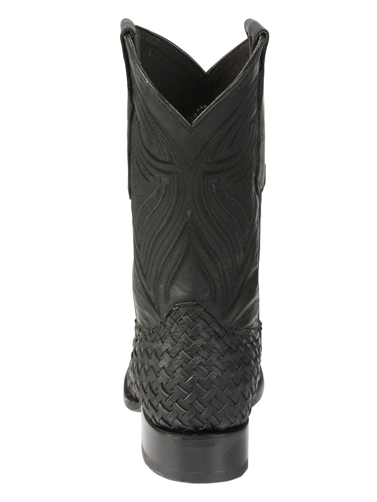 Bota Vaquera de Hombre El General Rodeo en Piel Color Negro 45400