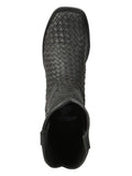 Bota Vaquera Rodeo Hombre El General Piel Bovino Petatillo Negro - Modelo 45400