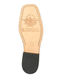 el General Caballero Piel Tobillo Botas - Negro 45420