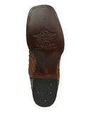 Bota Vaquera Rodeo Hombre El General Piel Bovino Petatillo Orix - Modelo 45439