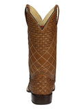 Bota Vaquera Rodeo Hombre El General Piel Bovino Petatillo Orix - Modelo 45439