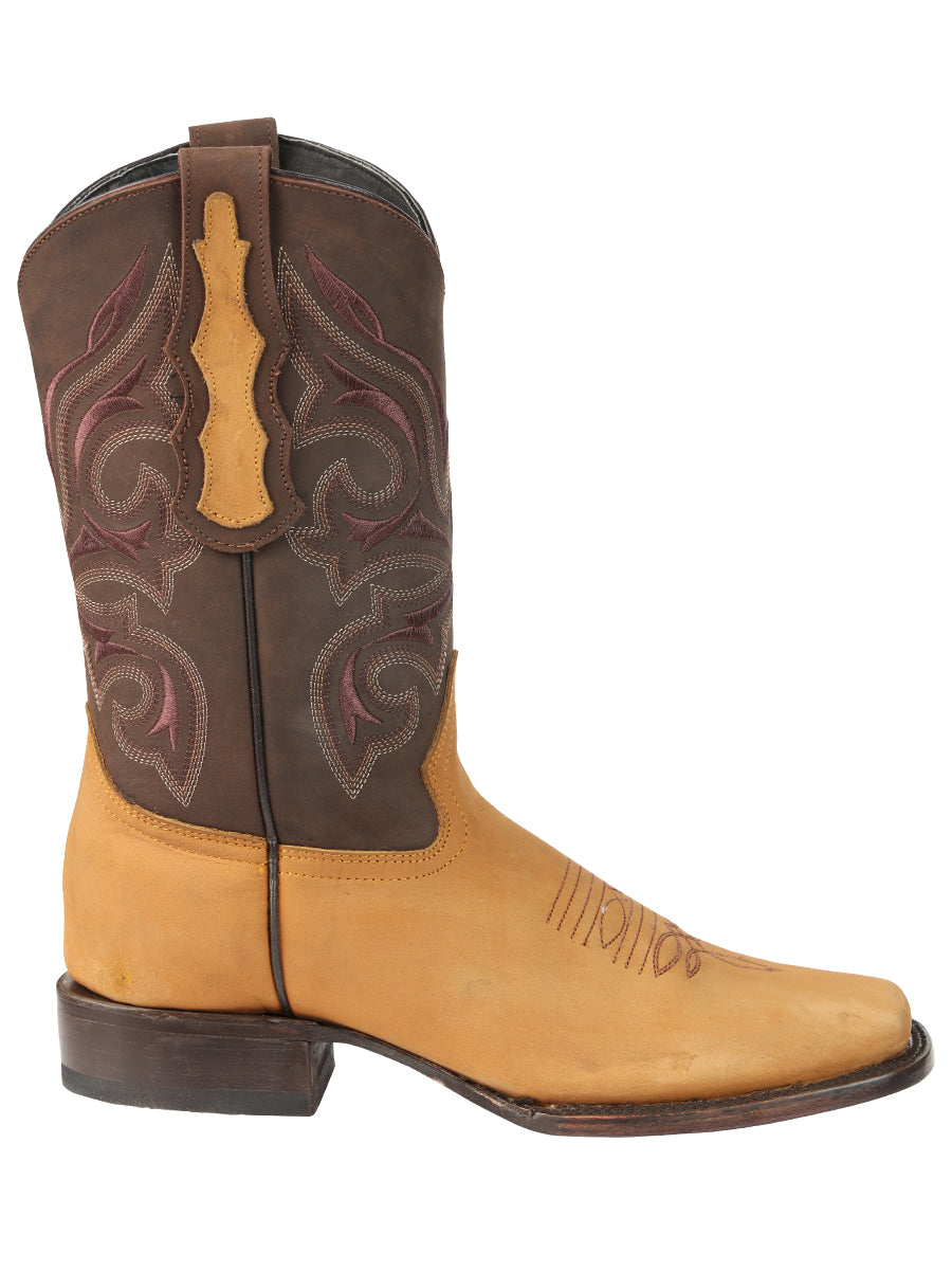Bota Vaquera de Hombre El General Rodeo en Piel Crazy 45526