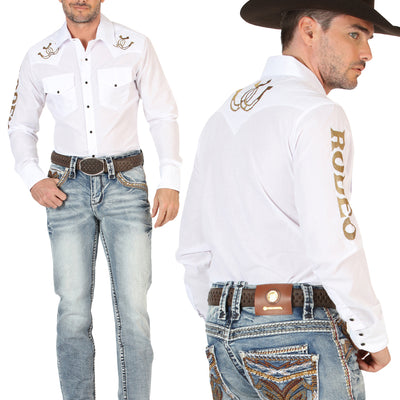 Pantalón de Mezclilla de Hombre Centenario en Mezclilla Color Azul Marino 45530