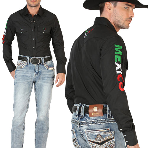 Pantalón de Mezclilla de Hombre Centenario en Mezclilla Color Azul Marino 45532