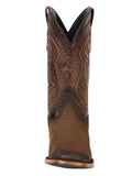 Bota Vaquera Rodeo Hombre El General Piel Nobuck Bovino Camel - Modelo 45568