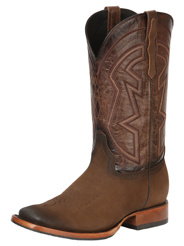 el General Caballero Rodeo Botas - Nobuk Camello 45568