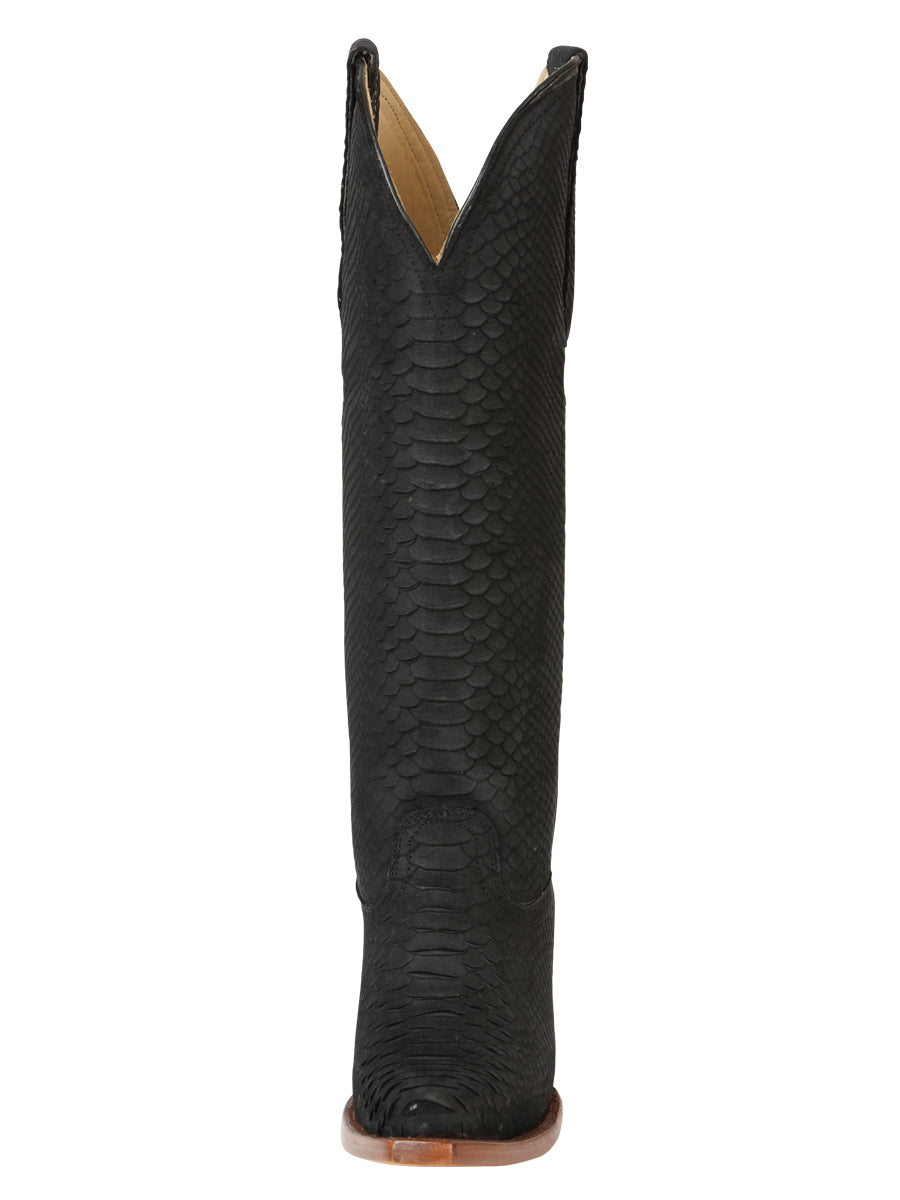 Bota Vaquera de Mujer El General Color Negro 45791