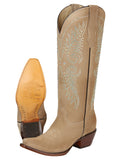Bota Vaquera Mujer El General Piel Gamuza Tuscani - Modelo 45793