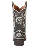 Bota Vaquera Rodeo Hombre El General Piel Nobuck Bovino Camel - Modelo 51117