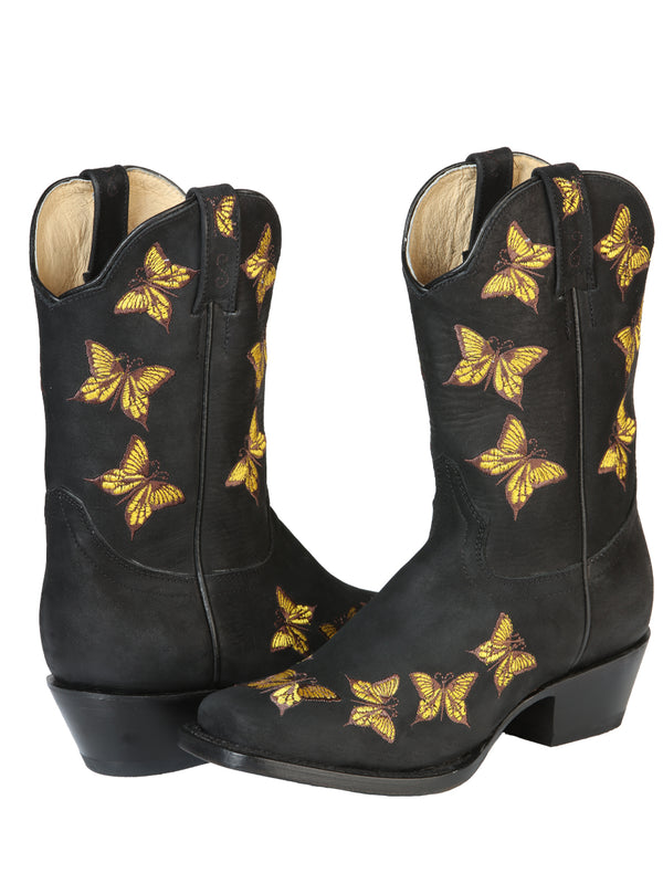 el General Dama Rodeo Bota - Nobuk Negro 51220