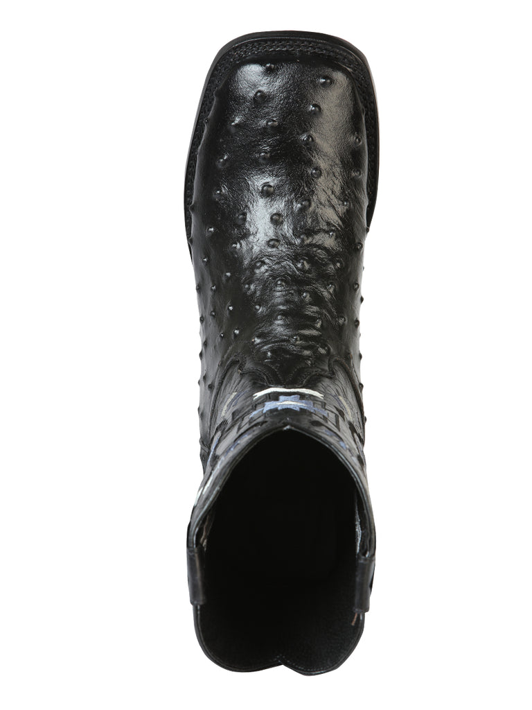 Bota Vaquera de Hombre El General Rodeo en Piel Color Negro 51240