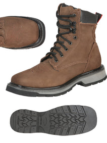 Bota Trabajo S/ Casco Agujetas El General Zpt-ml-1-2 Crazy Tabaco 51270