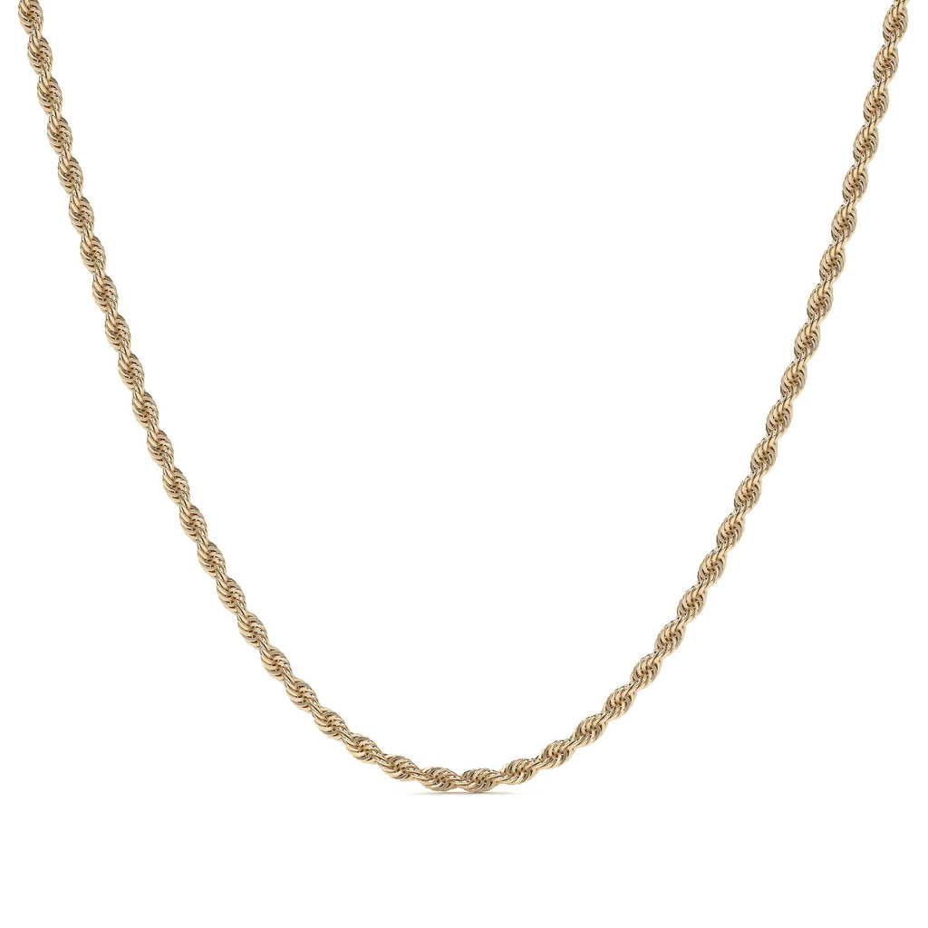 Cadena Torsal De Oro Italiano 10k, Calibre 2.1mm