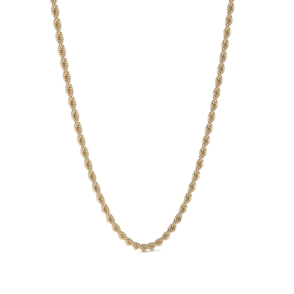 Cadena Torsal De Oro Italiano 10k, Calibre 2.1mm