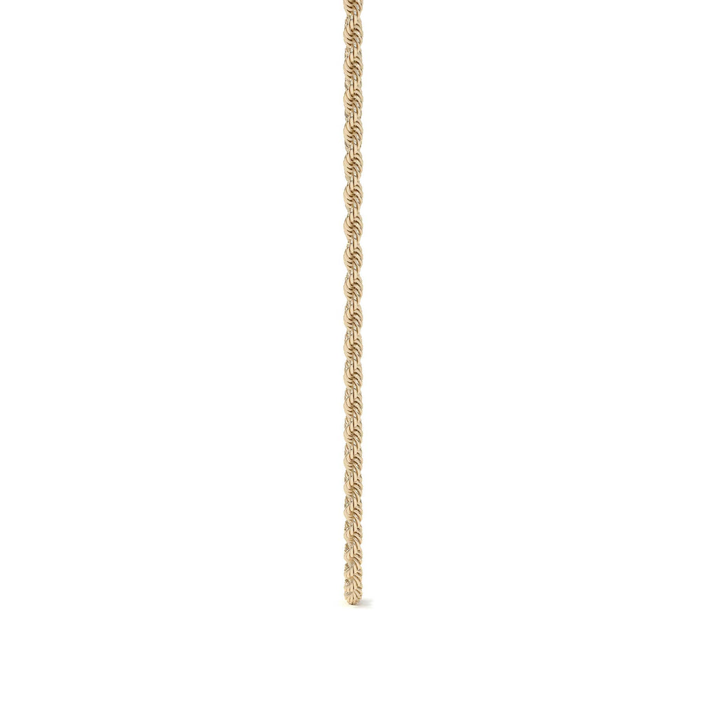 Cadena Torsal De Oro Italiano 10k, Calibre 2.1mm
