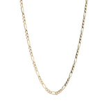 Cadena de Oro 10K Figaro 3x1 Unisex| Collar Italiano 3.5mm Imperial Jewelry | Joyería Fina Resistente